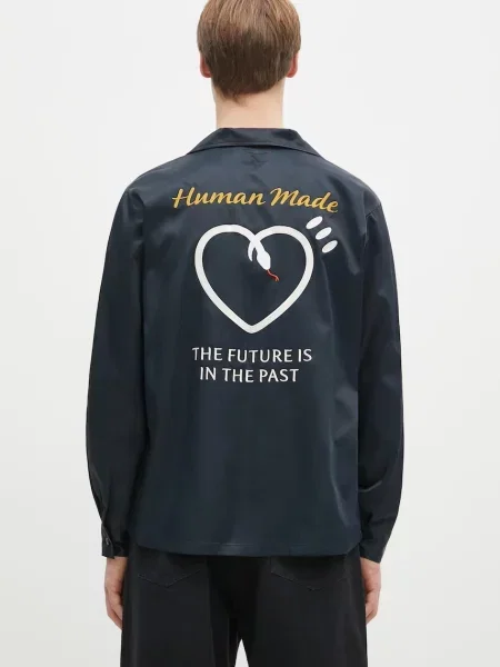 Košile Human Made BOWLING SHIRT regular černá