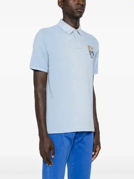 Polo Polo Ralph Lauren με κέντημα μπλε