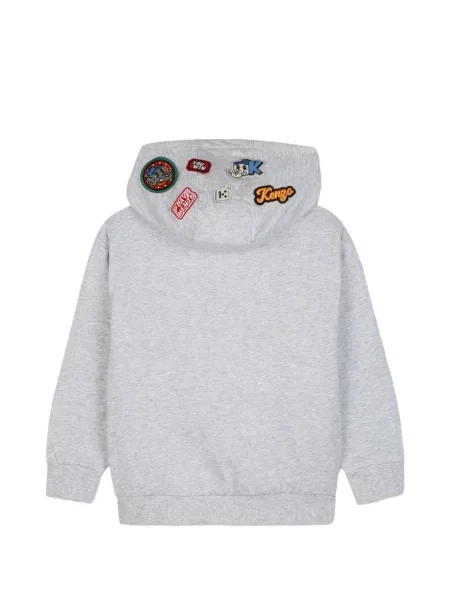 Bluza z kapturem dziecięca Kenzo szara