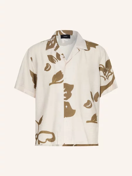 I'm Brian Resortová Košile Comfort Fit krémová khaki