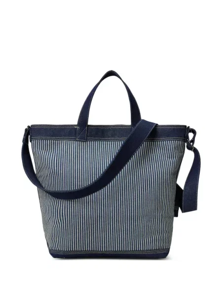 Ριγέ τσάντα Ralph Lauren Rrl μπλε
