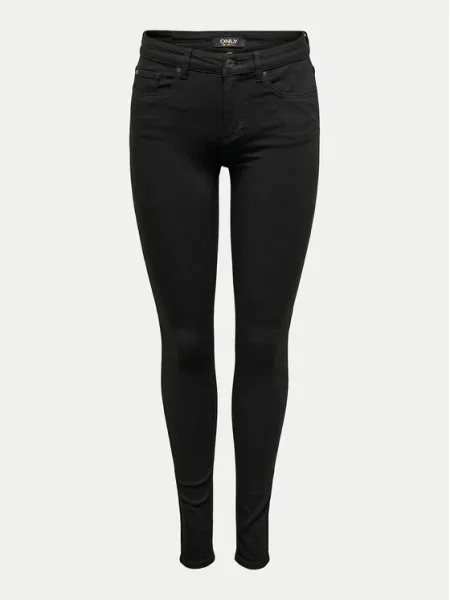 ONLY Blugi Blush Skinny Fit negru