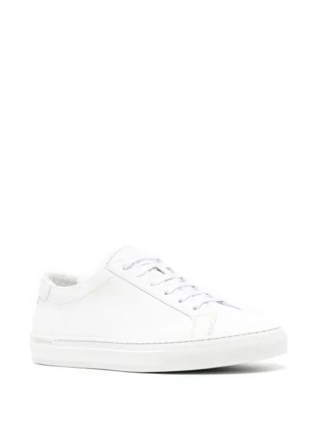 Δερμάτινα sneakers Polo Ralph Lauren λευκό