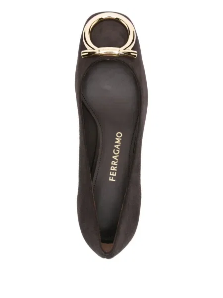 Pantofi cu toc Ferragamo maro