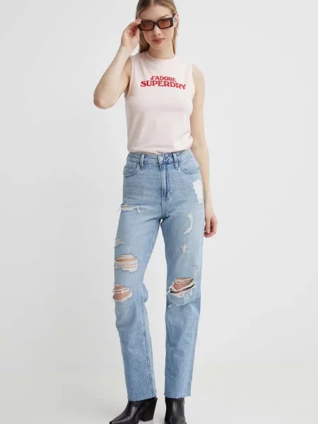 Топ Superdry рожевий