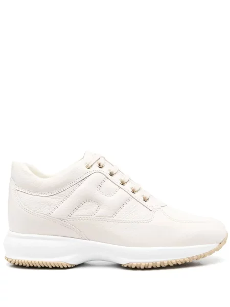 Sneakerși Hogan Interactive cu șireturi din dantelă