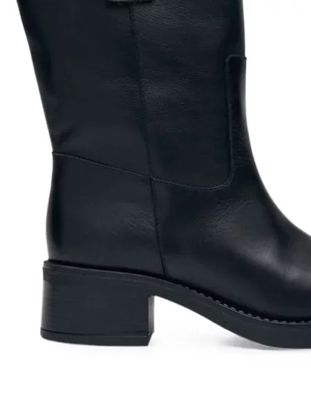 Cizme Alohas din piele negru