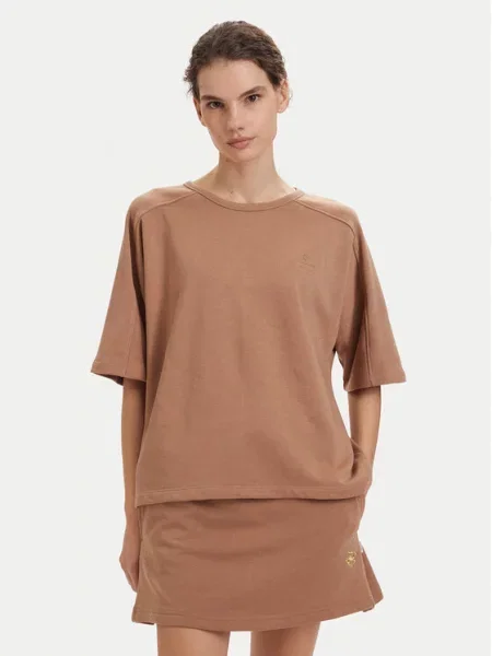 Beverly Hills Polo Club T-Shirt Ανοιχτό Oversize καφέ