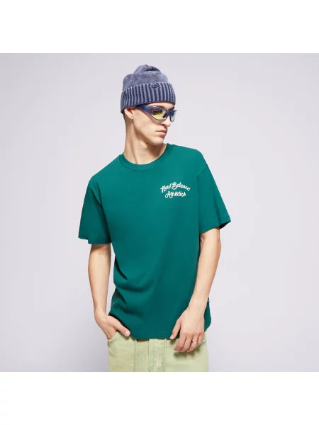 New Balance T-Shirt Athletics Relaxed League T-Shirt zielona