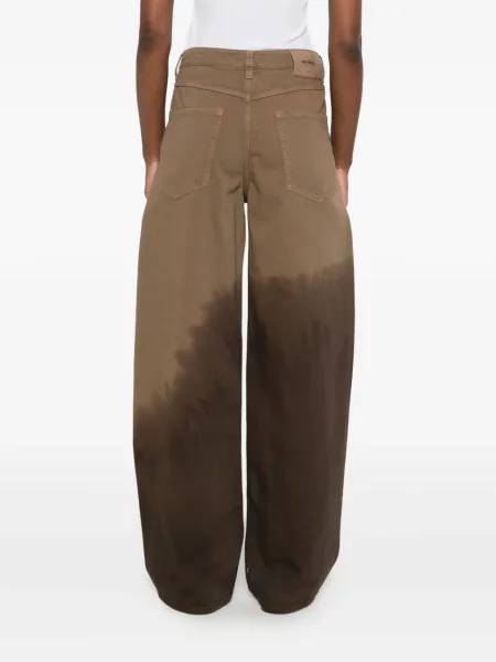 Pantaloni Uma Wang maro