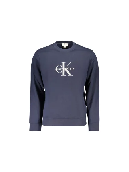 Mikina Calvin Klein Jeans modrá