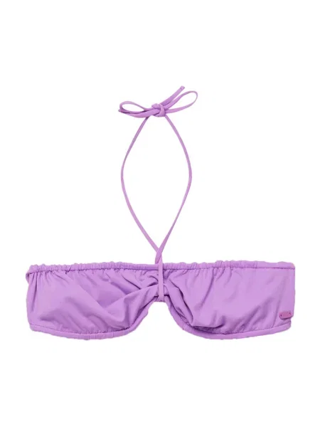 Pull&Bear Sutien costum de baie mov orhidee