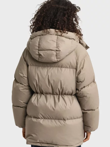 Пуховик Gant бежевий