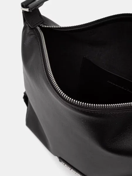 Karl Lagerfeld Чанта за пазаруване женска кожена K/EYELETS черно