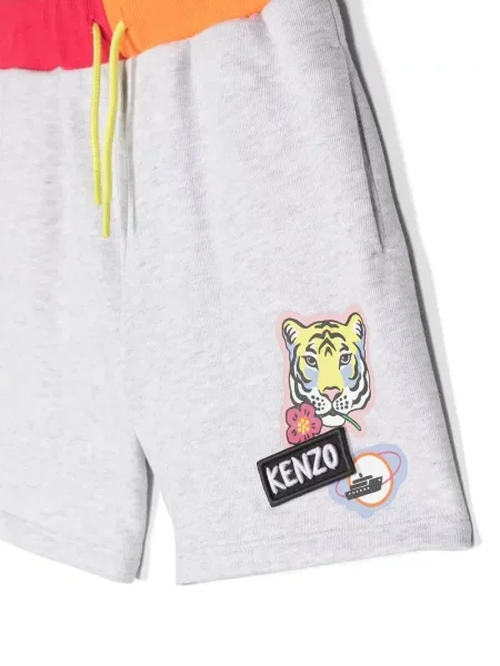 Szorty dziecięce Kenzo szare