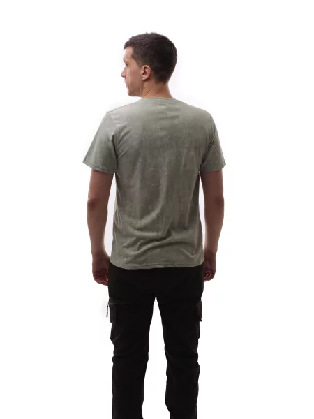 Футболка STREAM оливковий віскоза/поліестер