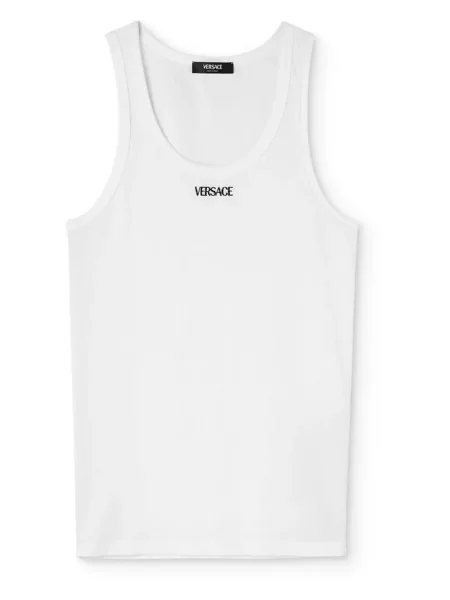 Șosete Versace cu broderie alb