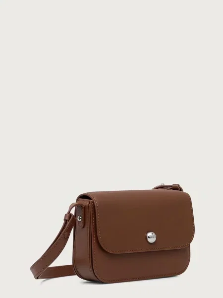 Кожаная сумка через плечо Weekend Max Mara