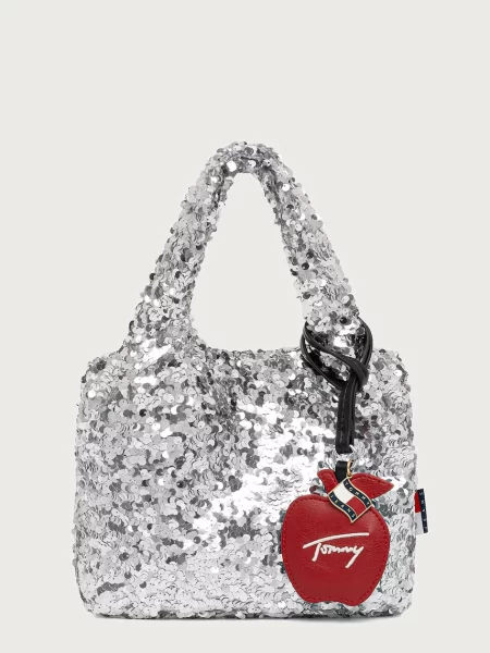Tommy Jeans geantă pentru femei gri