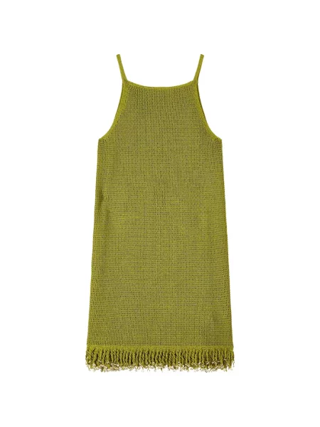 Rochie mini Patrizia Pepe cu bretele verde