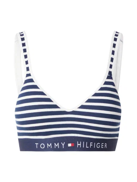 Tommy Hilfiger Sutien top Bleumarin alb
