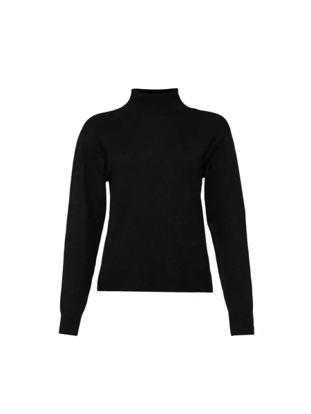 Sweter Armani Exchange z kaszmiru z logo czarny