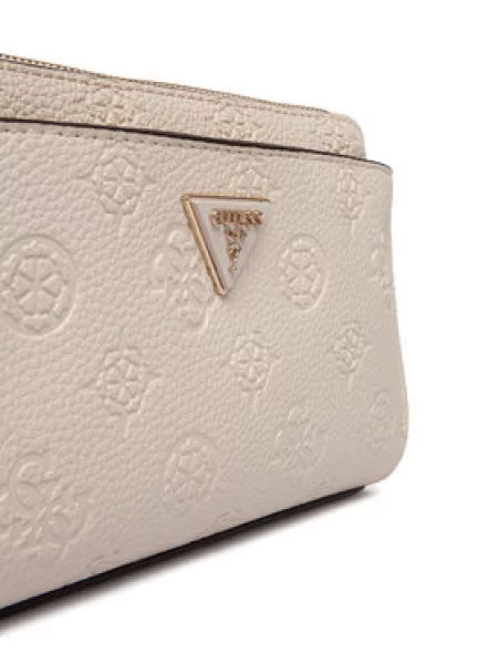 Guess Ročna torba Cresidia II Mini Écru