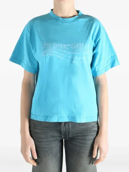 Tricou Balenciaga albastru