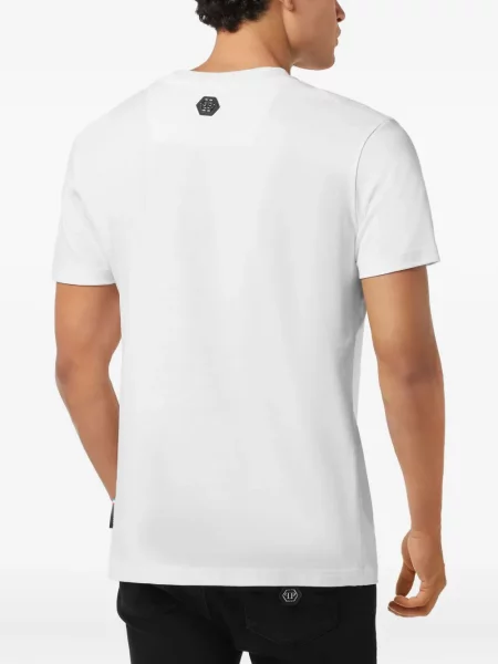 Tricou Philipp Plein alb