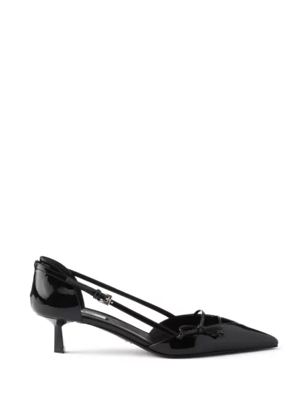 Pantofi cu toc Prada din piele negru