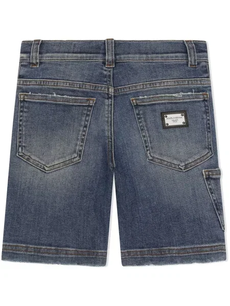 Szorty jeansowe dziecięce Dolce And Gabbana niebieskie