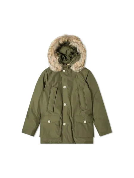 Parka Woolrich zielona