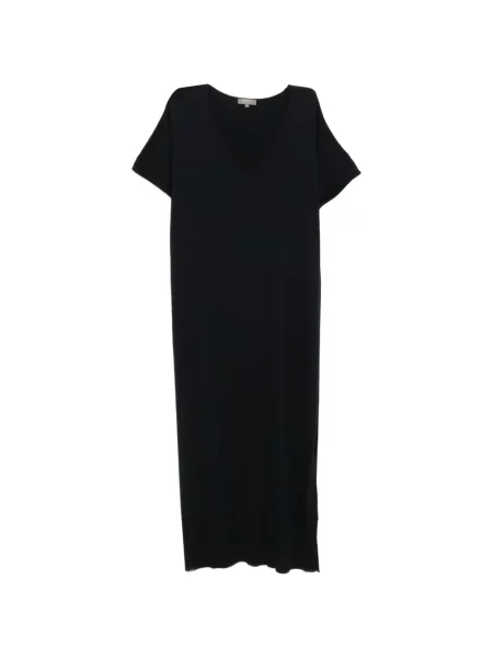 Maxi rochie maxi N.peal din jerseu de costum albastru