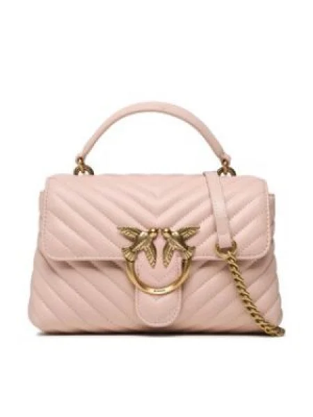 Pinko Geantă Love Lady Puff Mini Cl PE 22 PLTT roz