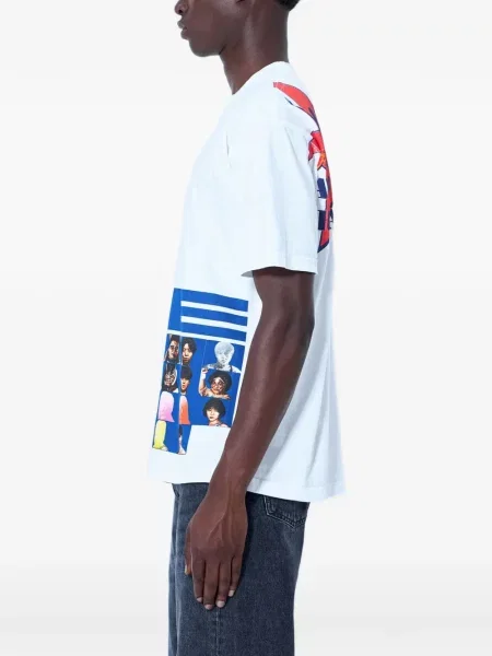 Tricou B.eautiful cu autograf alb