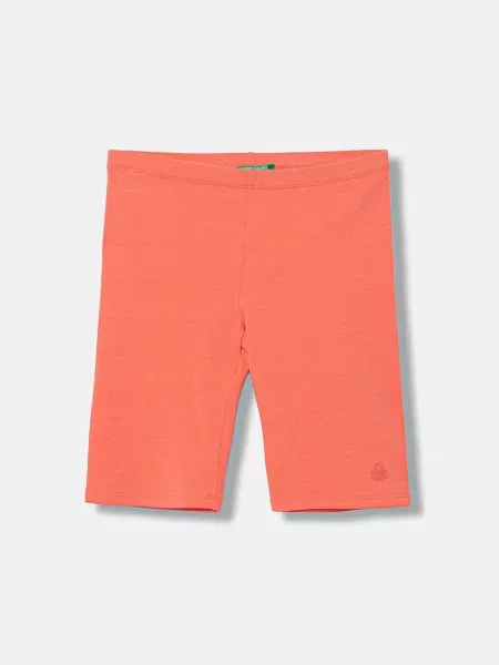 United Colors of Benetton cyklistické šortky s oranžové