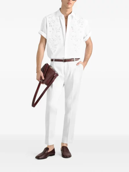 Pantaloni Dolce & Gabbana alb