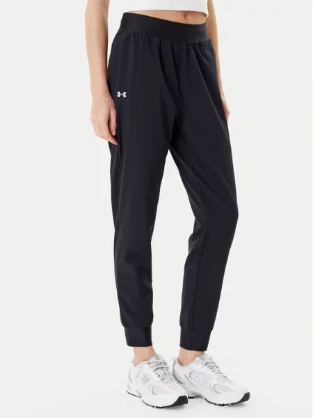 Under Armour Sportinės kelnės Armoursport High Rise Wvn Pnt juoda