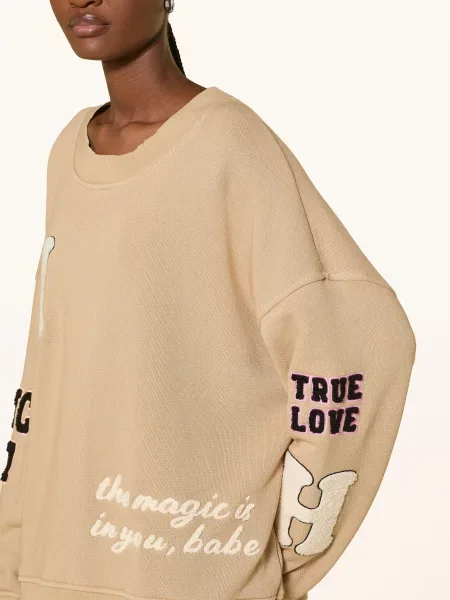 Yippie Hippie Bluza Oversize braun