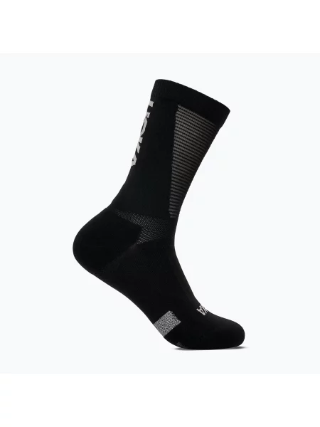 Șosete pentru bărbați HOKA Race Day Crew Sock black negru