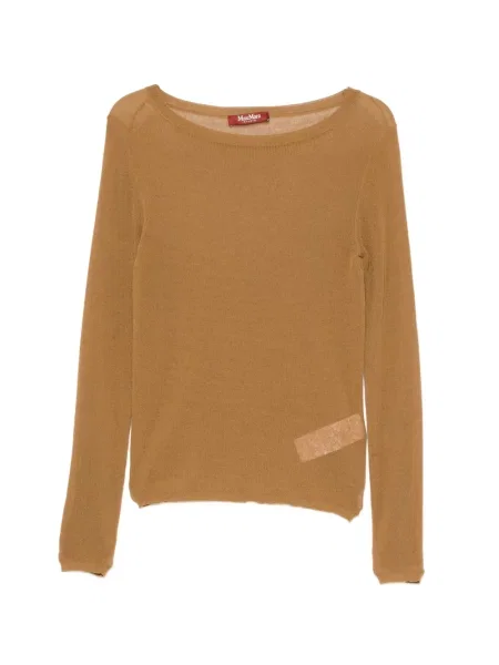 Lung pulover Max Mara maro