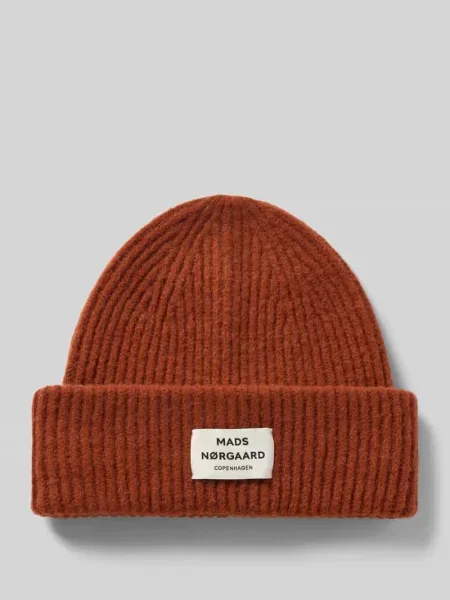Czapka beanie z mieszanka wełny model Tosca Anju' Mads Norgaard