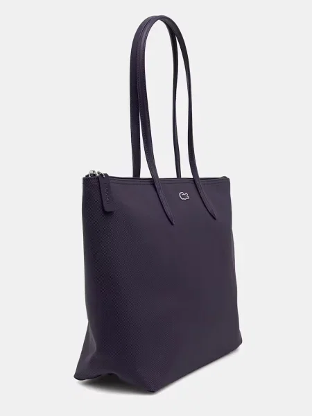 Geantă shopper Lacoste violet