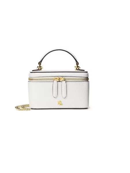 Torebka crossbody Ralph Lauren biała