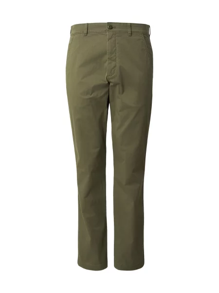Calvin Klein Jeans Pantaloni eleganți SIGNATURE oliv