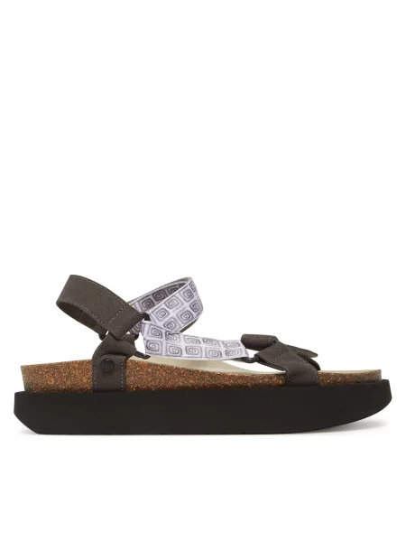 Sandali Genuins Rigoni Vegan Spiral črna