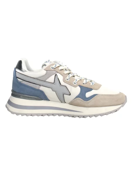 Sneakersy W6yz zamszowe niebieskie