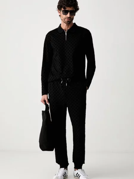 Tricou cu mânecă lungă Joop! negru
