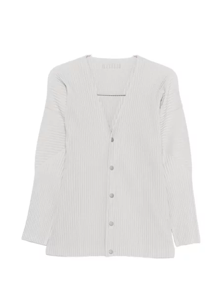 Plisovaný svetr Homme Plissé Issey Miyake šedý