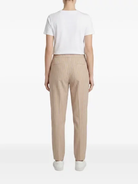 Pantaloni Brunello Cucinelli cu dungi cu cordon